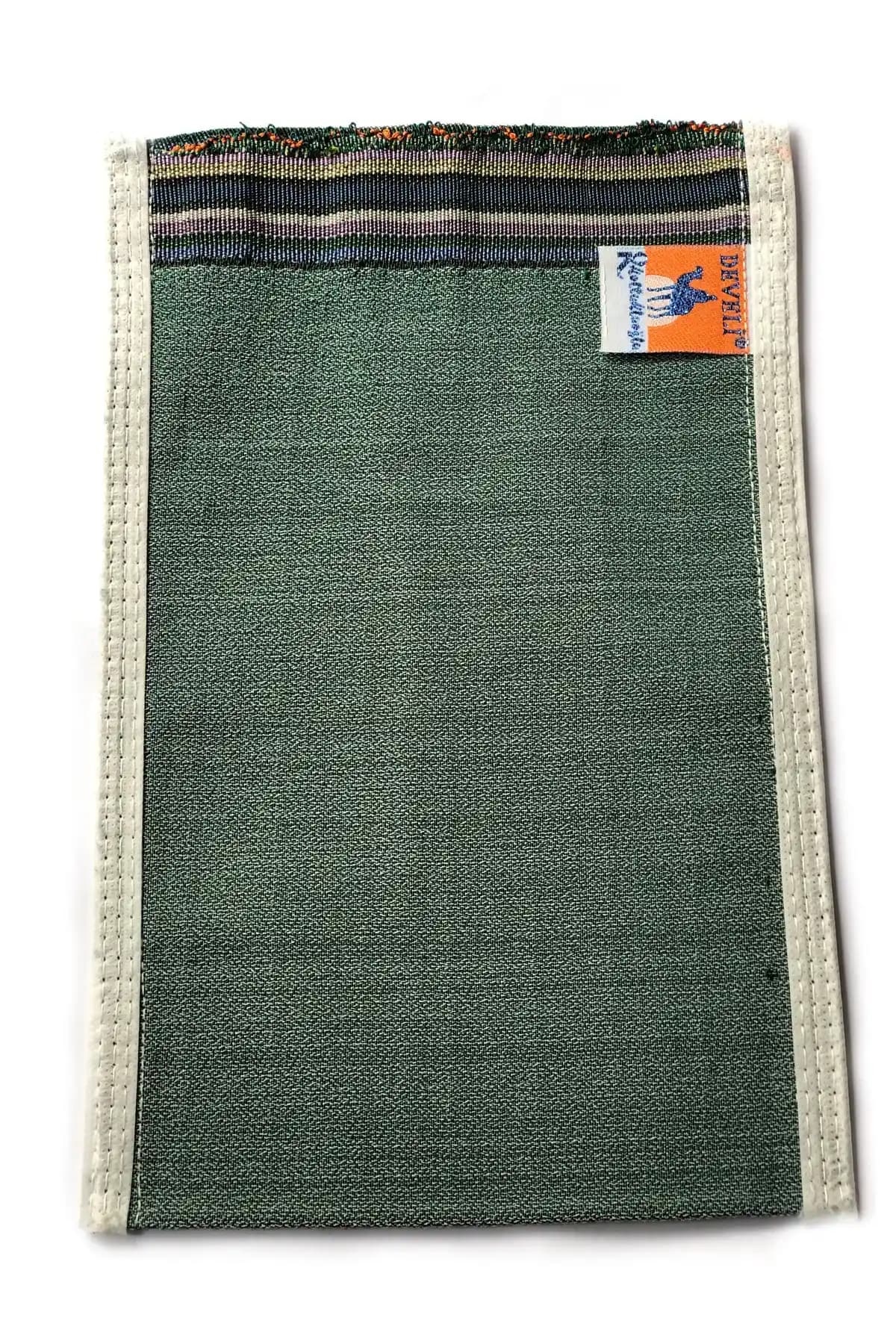 Develi Kese 1973 Sert Hamam ve Banyo Kesesi Haki Yeşil Geleneksel ve Doğal Kullanım